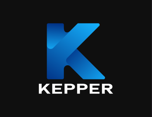 kepper modern logo